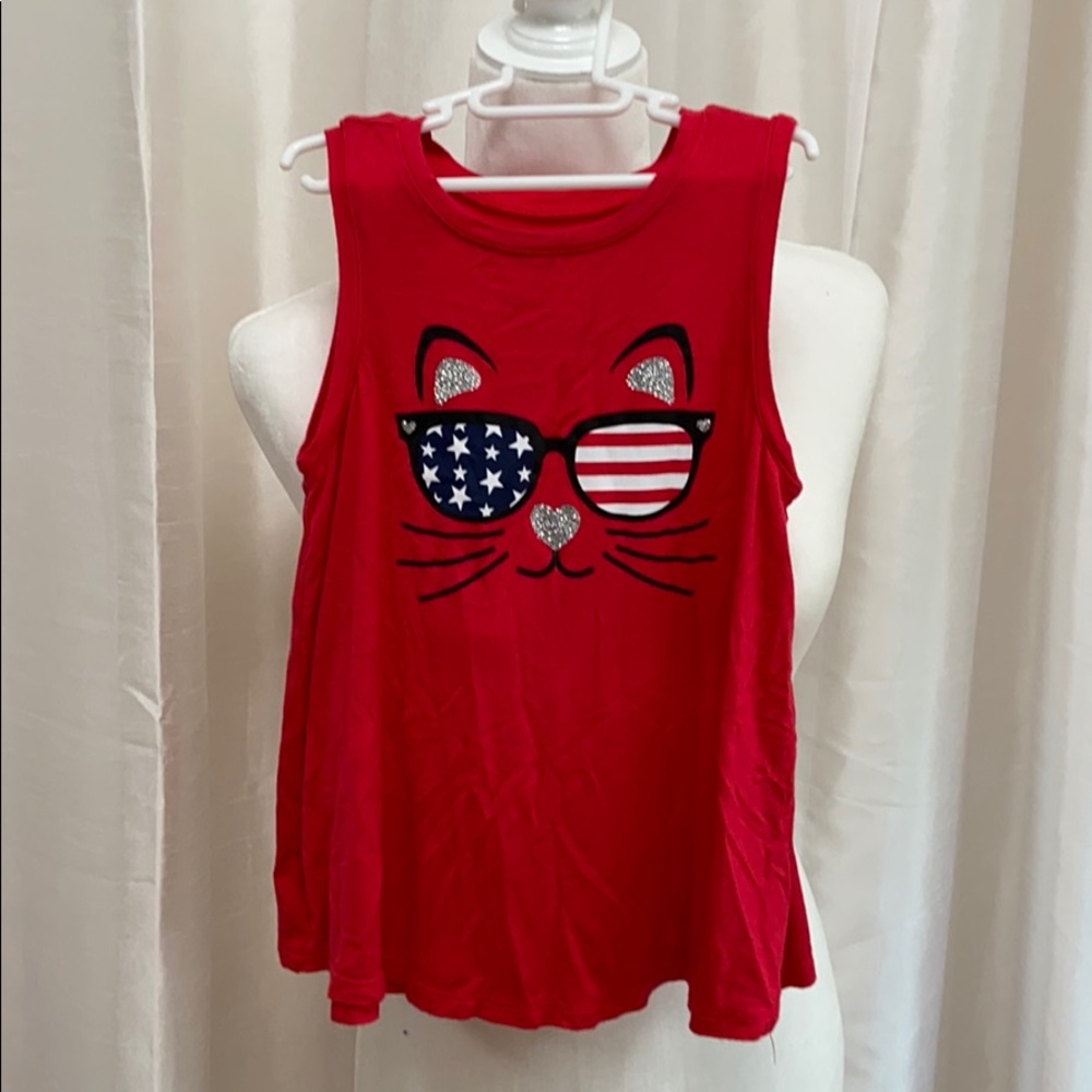 Girls justice tank